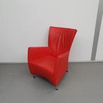 Montis Windy DESIGN lederen fauteuil relax stoel TOMATO, Huis en Inrichting, Stoelen, Ophalen of Verzenden, Nieuw