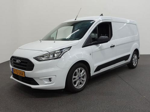 Ford Transit Connect 1.5 EcoBlue L2 Trend, Auto's, Bestelauto's, Lease, Overige kleuren, Automaat, Wit, Financial lease, Stof