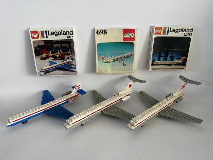 Lego Set - Legoland - 3 LEGOLAND Jet Planes, Kinderen en Baby's, Speelgoed | Duplo en Lego