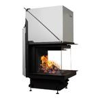 Inbouw Houtkachel Room Divider Crystal 3d 50x50 Premium, Nieuw