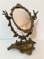 Tafelspiegel - Brons - Bureauspiegel, Antiek en Kunst