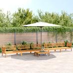 vidaXL 6-delige Loungeset pallet massief acaciahout, Verzenden, Nieuw, Hardhout, Loungeset