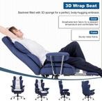 Ergonomische Bureaustoel -  Office Chair - Gamestoel - Volwa, Verzenden, Zo goed als nieuw