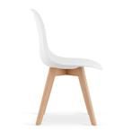 Eetkamerstoelen KITO - set van 2 eettafel stoelen - wit, Huis en Inrichting, Stoelen, Ophalen of Verzenden, Nieuw
