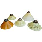 Lamp (5) - Opaline glas - antieke lampenkappen