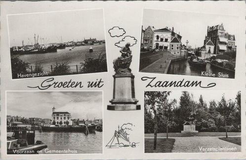 ZAANDAM - Meerluik Groeten uit Zaandam, Verzamelen, Ansichtkaarten | Nederland, Verzenden