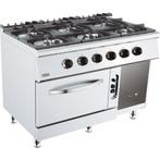 Horeca Gasfornuis & gasoven 6 Pits | 6 KW Combisteel, Zakelijke goederen, Horeca | Keukenapparatuur, Verzenden, Nieuw in verpakking