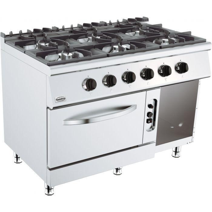 Horeca Gasfornuis & gasoven 6 Pits | 6 KW Combisteel, Zakelijke goederen, Horeca | Keukenapparatuur, Verzenden