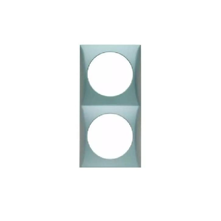 Berker Afdekraam Flow 2-Vaks Chroom Hoogglans, Caravans en Kamperen, Kampeeraccessoires, Ophalen of Verzenden