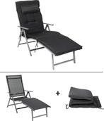 2dekans | ODADDY® Ligbed – Opvouwbaar Zonnebed voor Tuin –, Tuin en Terras, Tuinsets en Loungesets, Ophalen of Verzenden, Zo goed als nieuw