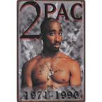 Wandbord - 2Pac 1971-1996 Tupac Shakur