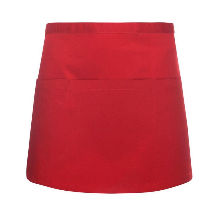 GGM Gastro | (6 Stuks) KARLOWSKY | Voorbinder Basic met zak, Huis en Inrichting, Keuken | Textiel, Rood, Nieuw, Verzenden