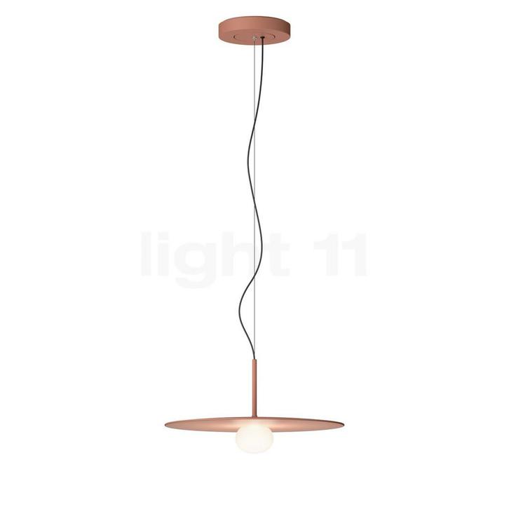 Vibia Tempo Hanglamp LED met lampenkap, terracotta - ø¸40, Huis en Inrichting, Lampen | Hanglampen, Nieuw, Verzenden