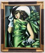 Scuola italiana (XX), da Tamara De Lempicka - Donna in verde