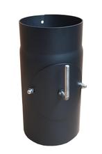 Kachelpijp met smoorklep en luik L:25cm Ø125mm, Huis en Inrichting, Ophalen of Verzenden, Nieuw, Hout, Vrijstaand