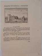 Abraham Rademaker - t Huis te Rosendaal, Antiek en Kunst, Kunst | Etsen en Gravures, Ophalen of Verzenden