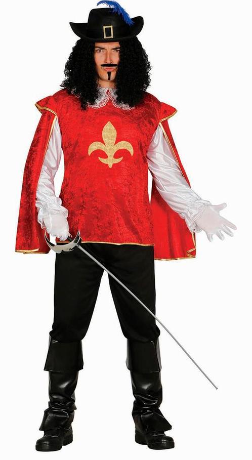 Musketier Kostuum Heren, Kleding | Heren, Carnavalskleding en Feestkleding, Nieuw, Verzenden