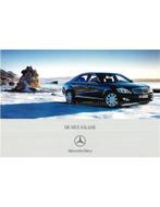 2005 MERCEDES BENZ S-KLASSE BROCHURE DUITS, Boeken, Auto's | Folders en Tijdschriften, Nieuw, Author