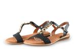 Dolcis Sandalen in maat 38 Zwart | 10% extra korting, Dolcis, Verzenden, Zwart, Sandalen of Muiltjes