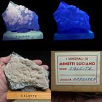 Fluorescerende calciet uit Cava Arrestra, Ligurië –