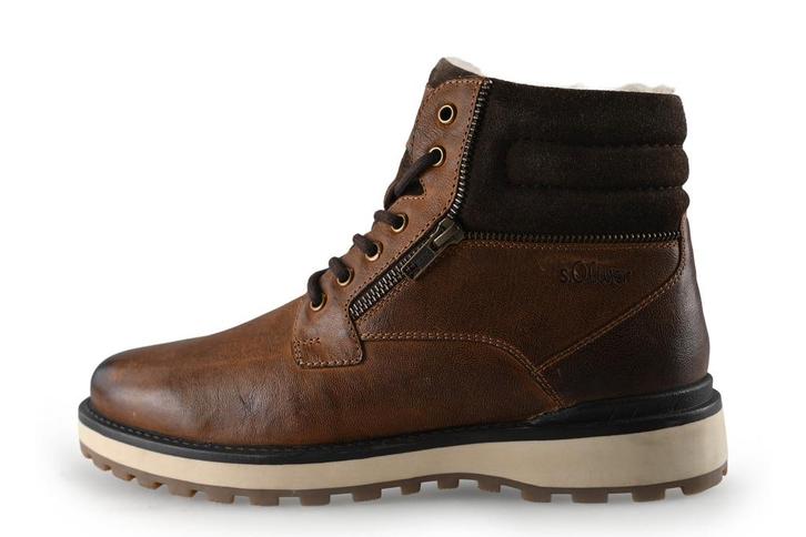 Soliver Snowboots in maat 42 Cognac | 10% korting, Kleding | Dames, Schoenen, Overige kleuren, Zo goed als nieuw, Snowboots, Verzenden