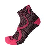Trail Run socks lightweight Argento XT2-Zwart / Roze-44 - 46, Nieuw, Mico, Zwart, Maat 43 t/m 46
