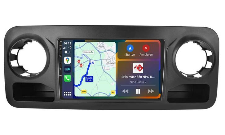 Mercedes Sprinter Navigatie radio Apple Carplay Android Auto, Auto diversen, Autoradio's, Nieuw, Ophalen of Verzenden