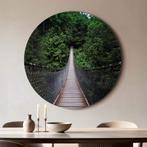 Forest Crossing – Muurcirkel - ø 100 cm +Ophangset, Huis en Inrichting, Verzenden, Nieuw, Print