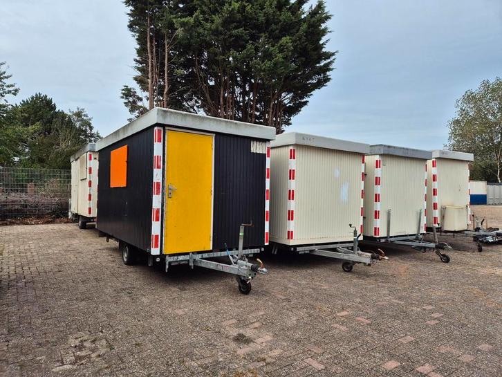Snelverkeer schaftwagen salonwagen keetwagen pipowagen, Zakelijke goederen, Machines en Bouw | Keten en Containers, Verzenden