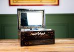Reisset met toiletartikelen - Hout - Coromandel Kaptafel, Antiek en Kunst