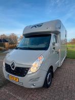 Uniek! Renault paardenwagen met nieuwe KS opbouw!, Ophalen, Zo goed als nieuw, Aluminium, 2-paards trailer