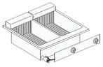 Elektrisch dubbele inbouw friteuse | 2x10 L | 400 V / 14,..., Verzenden, Nieuw in verpakking