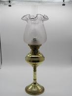Olielamp - Glas, Messing