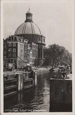AMSTERDAM - Singel met Koepelkerk, Verzenden, Gelopen