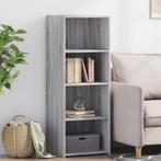 vidaXL buffetkast 45x41x124 cm bewerkt hout grijs sonoma, Huis en Inrichting, Kasten | Buffetkasten, Minder dan 50 cm, Verzenden