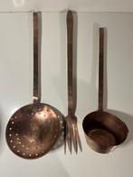 Bak (3) - Koper - 1910-1920 - Set gereedschap in koper