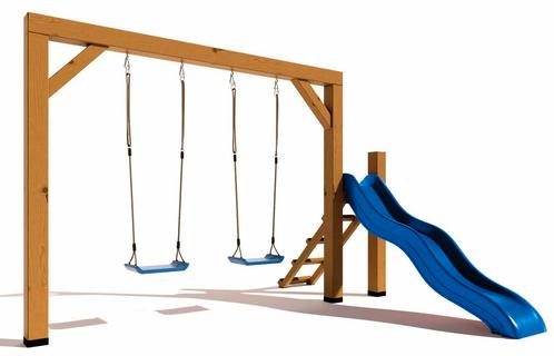Houten Douglas schommel BK Teun, Kinderen en Baby's, Speelgoed | Buiten | Speeltoestellen, Nieuw, Ophalen of Verzenden