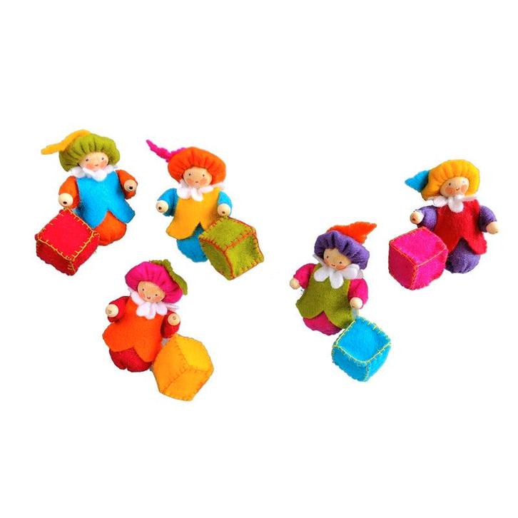 Atelier Pippilotta - DIY viltpakket - Vrolijke Pietenhanger, Kinderen en Baby's, Speelgoed | Overig