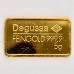5 gram - Goud .999 - Degussa, Postzegels en Munten, Edelmetalen en Baren