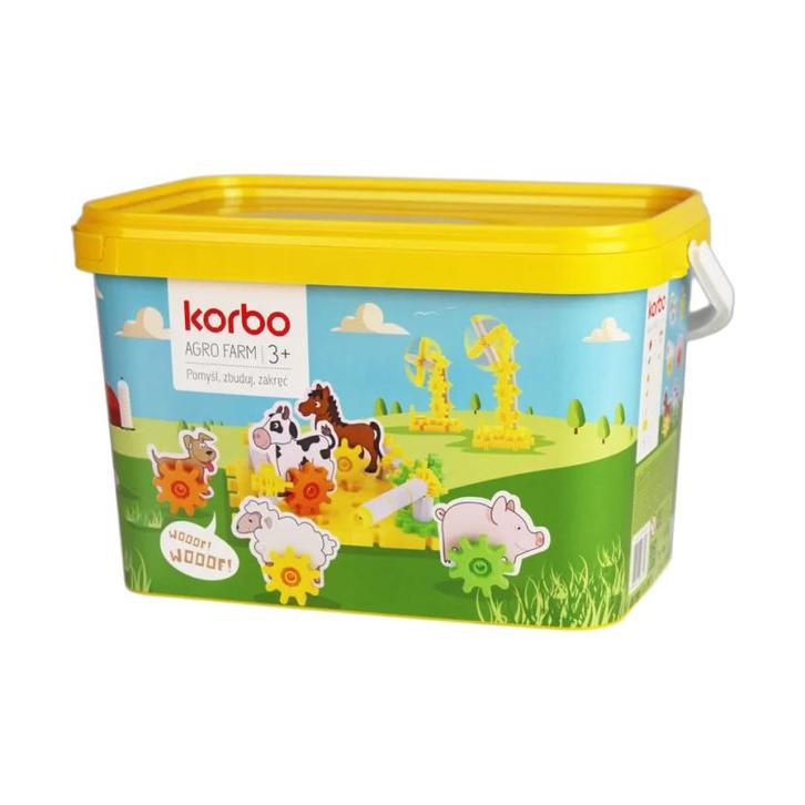 Korbo Agro Farm (kinder bouwsets, Constructie speelgoed), Kinderen en Baby's, Speelgoed | Bouwstenen, Nieuw, Verzenden
