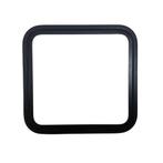 Serviceluik 570x600mm zwart rechts - zonder paneel, Ophalen of Verzenden, Nieuw