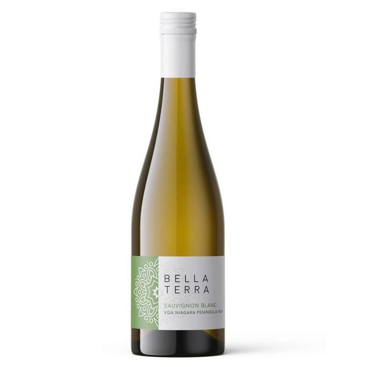 Canadese wijn - Bella Terra Sauvignon Blanc 2023, 750ml, Verzamelen, Wijnen, Vol, Overige gebieden, Nieuw, Witte wijn, Ophalen of Verzenden