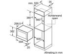 Bosch BFR634GB1 Serie 8 - Inbouw magnetron, Verzenden, Zo goed als nieuw