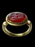 Oud-Romeins Goud Ring - Ring met XRF-test