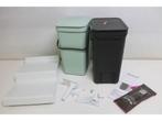Brabantia Sort & Go Inbouw Prullenbak - 2 x 12 liter - Jade, Verzenden, Zo goed als nieuw