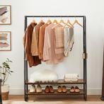 Kledingrek Industrieel met 2 Planken en 6 Haken 100×45×160, Kleding | Dames, Kledingrekken, Verzenden, Nieuw
