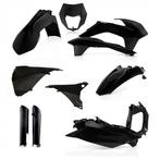 Cycra plastic kit Zwart KTM EXC/EXC-F 125/250/300/350/450/50, Verzenden, Nieuw
