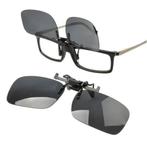 Clip-on zonnebril met polariserende glazen-M, Nieuw, Verzenden