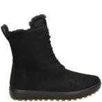 Ecco Soft 7 Tred veterboots voor dames in het Zwart, Ecco, Verzenden, Zwart, Lage of Enkellaarzen