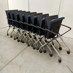 Steelcase inklapbare stoel - blauwe skai (alleen per set), Huis en Inrichting, Stoelen, Nieuw, Ophalen of Verzenden